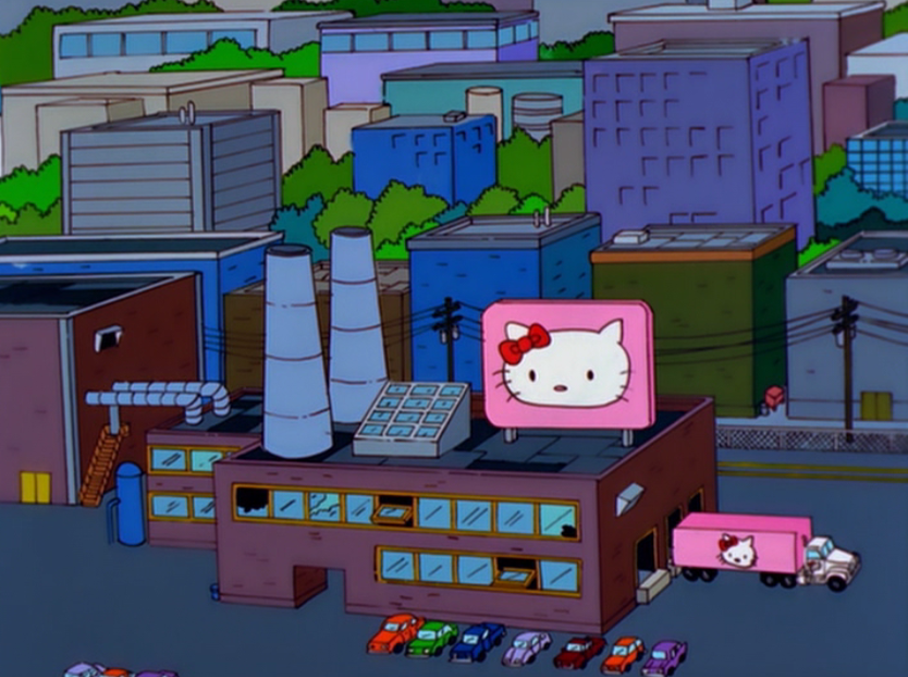 The Hello Kitty Factory Wikisimpsons The Simpsons Wiki