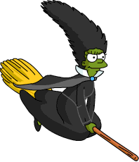 Tapped Out Marge The Witch Do a Victory Lap.png