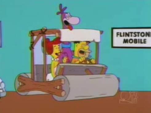 File:Flintstone Mobile.png - Wikisimpsons, the Simpsons Wiki