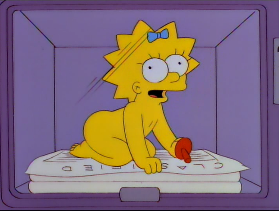 Maggie Simpson Naked.
