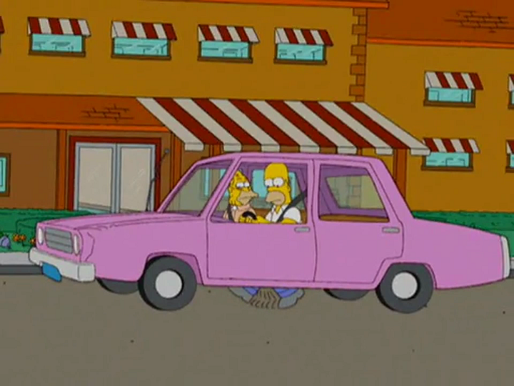 FileHomer Flintstoning Car.png Wikisimpsons, the