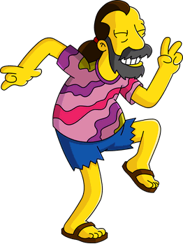 Hippie - Wikisimpsons, the Simpsons Wiki