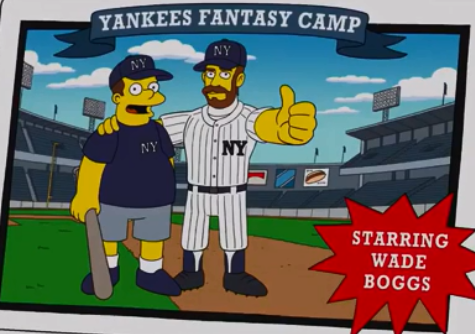 Yankees Fantasy Camp - Wikisimpsons, the Simpsons Wiki