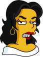 Tapped Out Francesca Terwilliger Icon - Angry.png
