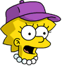 Tapped Out Treehugger Lisa Icon - Surprised.png