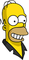 Pin Pal Homer - Happy