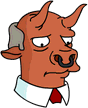 Tapped Out Hell Principal Chalmers Icon - Sad.png