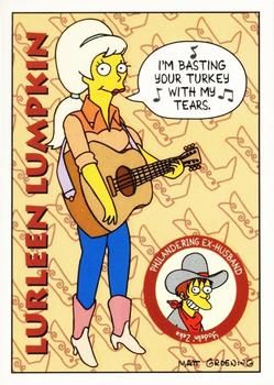 Simpsons TCG Lurleen Lumpkin #44 Rare 