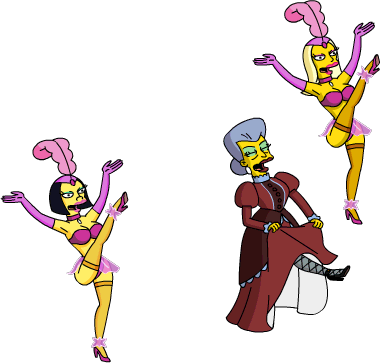 Tapped Out Belle Lead a Dance Number.png