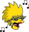 Tapped Out Rockstar Maggie Icon - Singing.png