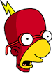 Tapped Out Radioactive Milhouse Icon - Surprised.png