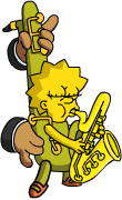 Tapped Out Saxophone Lisa Play a Sax Solo.png