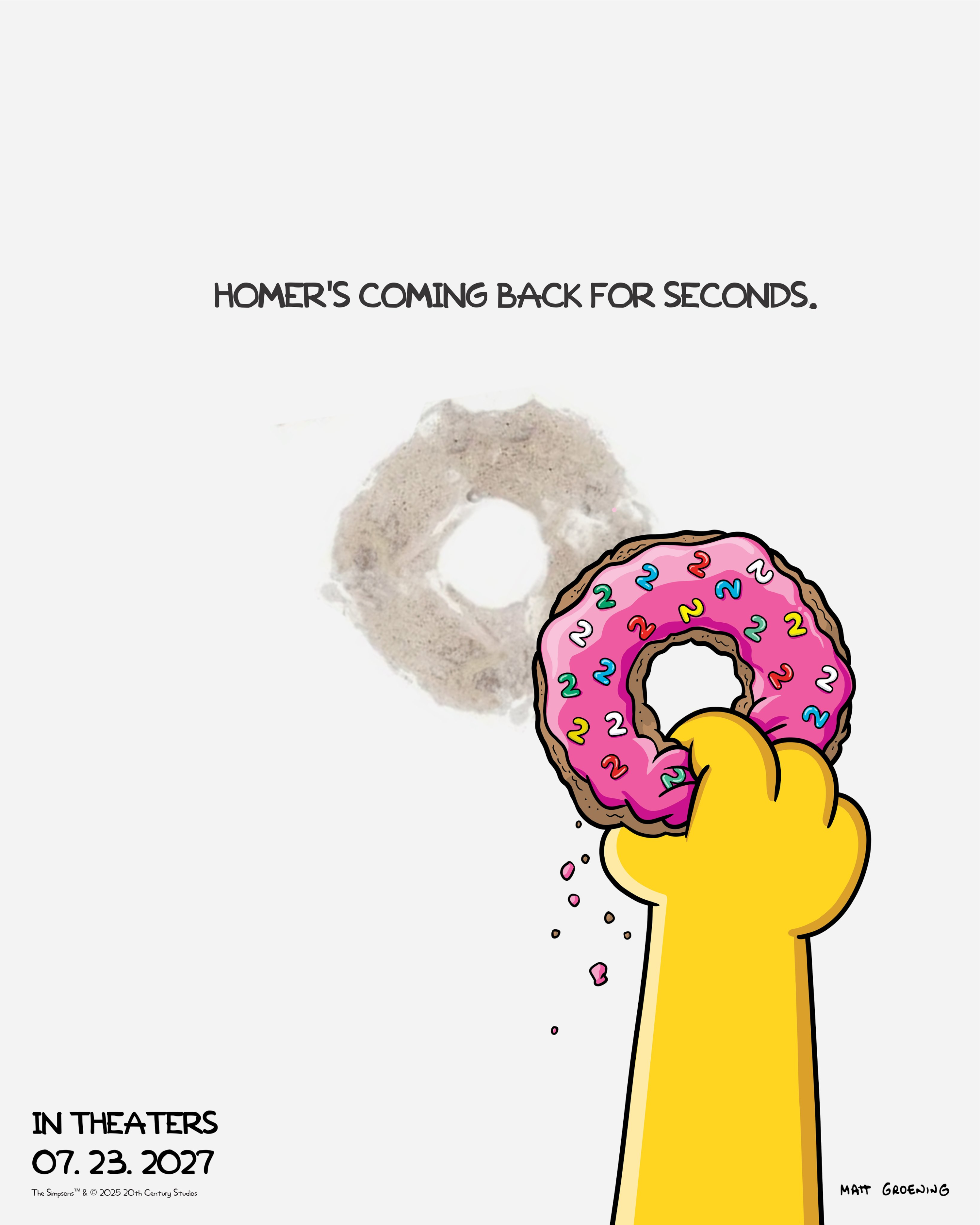 The Simpsons Movie 2 poster