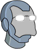 Tapped Out Magnesium Man Icon - Surprised.png