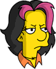 Tapped Out Gina Vendetti Icon - Annoyed.png