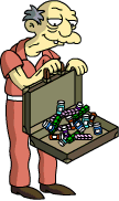 Tapped Out Old Jewish Man Sort Through Pills.png