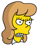 Tapped Out Samantha Stankey Icon - Annoyed.png