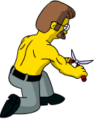 Tapped Out Shredded Ned Trim Maude's Secret Garden.png