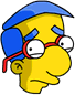 Tapped Out Milhouse Icon - Worried.png