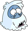 Tapped Out Snow Monster Icon - Startled.png