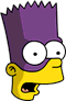 Tapped Out Bartman Icon - Surprised.png