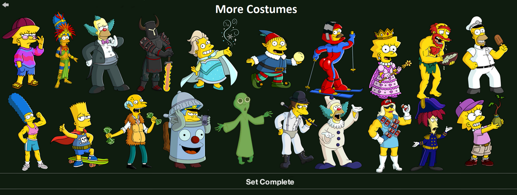 The Simpsons: Tapped Out Characters - Wikisimpsons, The Simpsons Wiki