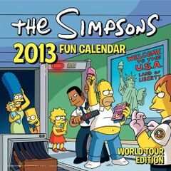 The Simpsons Calendar 2013 - Wikisimpsons, the Simpsons Wiki