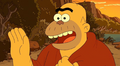 Clarence character resembles Homer.png