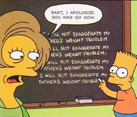The Amazing Colossal Homer chalkboard gag.png