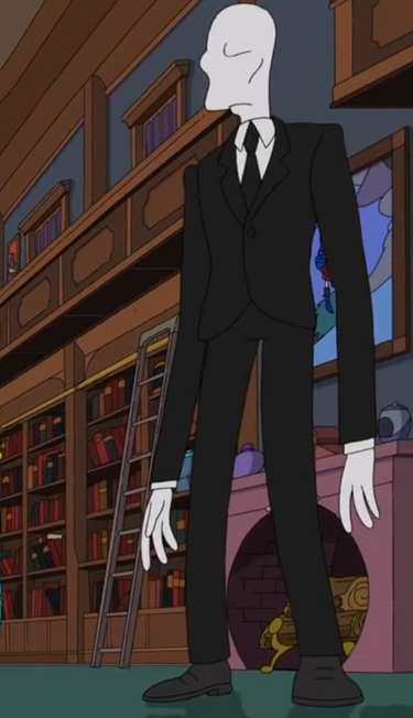 Slender Man - Wikisimpsons, the Simpsons Wiki