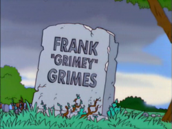 Frank Grimes tombstone.png