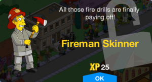 All those fire drills are finally paying off!