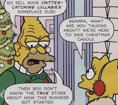 Grampa's Christmas Origins - Wikisimpsons, The Simpsons Wiki