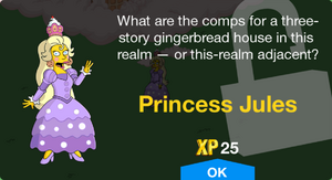 What are the comps for a three-story gingerbread house in this realm - or this-realm adjacent?