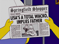 Springfield Shopper Lisa's a Total Whacko, Implies Father.png