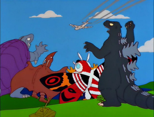 Godzilla - Wikisimpsons, the Simpsons Wiki