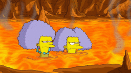 The Simpsons Game-Selmatty Dies.gif