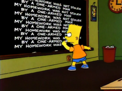 Bart Gets Famous - chalkboard gag.png