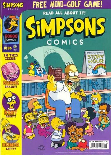 Simpsons Comics #196 - Wikisimpsons, the Simpsons Wiki