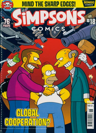 Simpsons Comics 18 Wikisimpsons The Simpsons Wiki