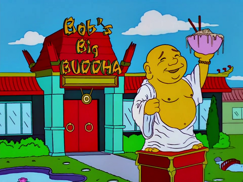 simpsons buddha