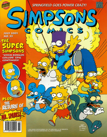 Simpsons Comics #55 - Wikisimpsons, the Simpsons Wiki