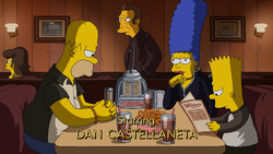 トップス THE SIMPSONS THE Sopranos PARODY XL The Simpsons - Sopranos Parody Mob Cartoon T-Shirt Size X