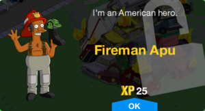 Fireman Apu Unlock.png