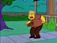 Man Getting Hit by Football - Wikisimpsons, the Simpsons Wiki