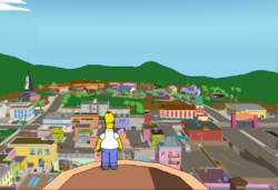 The Simpsons Game-SpringfieldMap.png