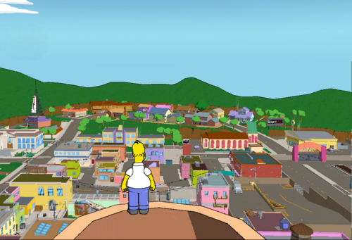 Springfield (The Simpsons Game) - Wikisimpsons, the Simpsons Wiki