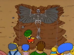 Angel Skeleton - Wikisimpsons, the Simpsons Wiki