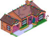 Tapped Out Christmas Orange House melted.png
