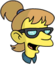 Mrs. Frink - Happy